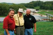 Ted Wampler, JR., Ted Wampler, SR., and Martin Flanary