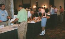 SEMA Convention Expo Tables